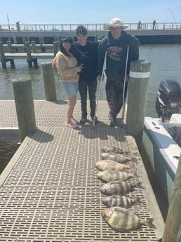 Sheepshead Fishing in