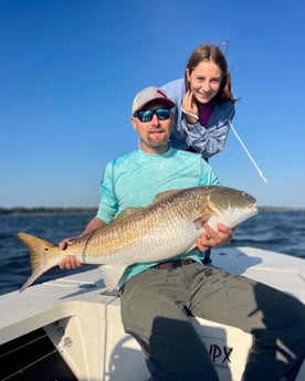 Redfish fishing in Wrightsville Beach, North Carolina