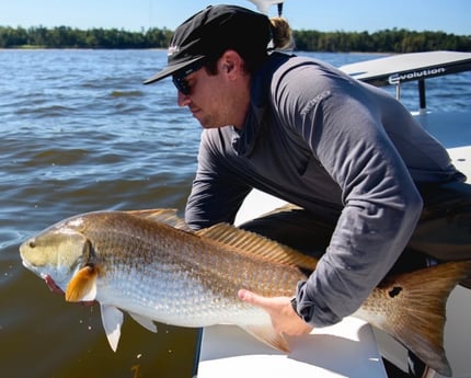 Redfish fishing in Wrightsville Beach, North Carolina