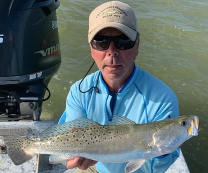 Speckled Trout / Spotted Seatrout fishing in Port Isabel, Texas