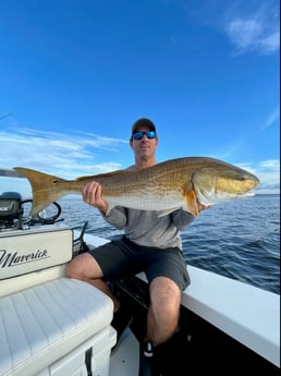 Redfish fishing in Wrightsville Beach, North Carolina