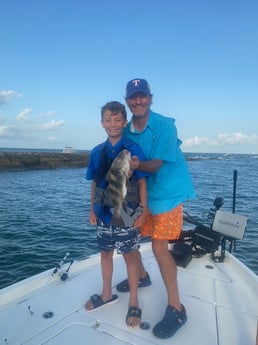 Black Drum fishing in Etoile, Texas