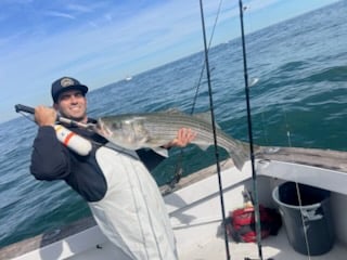 Fishing in Keyport, New Jersey
