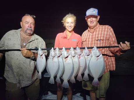Flounder Fishing in Rio Hondo, Texas