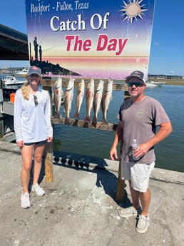 Fishing in Rockport, Texas