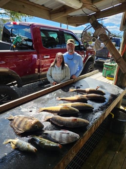 Fishing in Yscloskey, Louisiana