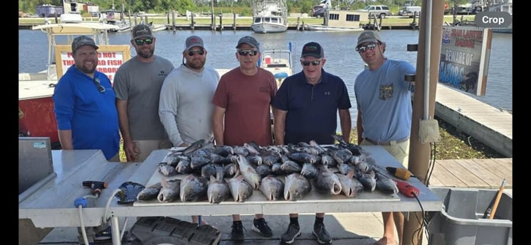 Fishing in Lafitte, Louisiana