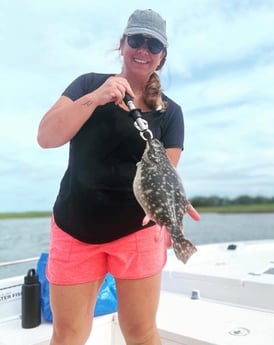 Flounder fishing in Johns Island, South Carolina