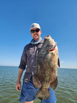 Tripletail Fishing in Boothville-Venice, LA, USA