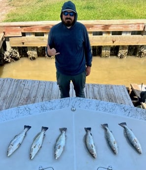 Speckled Trout Fishing in Matagorda, Texas