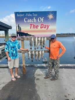 Fishing in Rockport, Texas