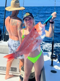 Red Snapper fishing in Freeport, Texas