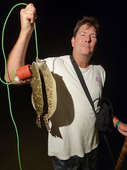Flounder Fishing in Rio Hondo, Texas