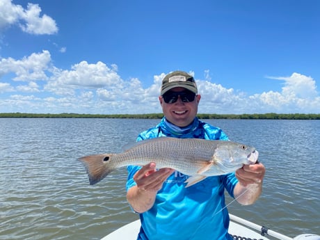 Redfish fishing in Oak Hill, Florida