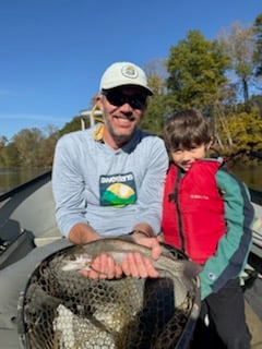 Fishing in Roswell, Georgia