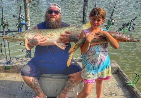 Alligator Gar Fishing in Dallas, Texas