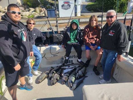 Fishing in Wyandotte, Michigan