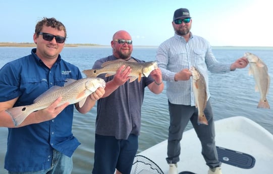 Redfish Fishing in Port O'Connor, Texas