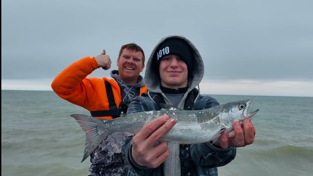 Coho Salmon Fishing in