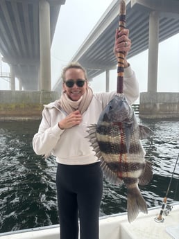 Sheepshead Fishing in Niceville, Florida