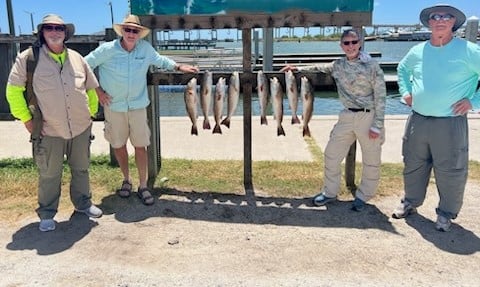 Redfish Fishing in Rockport, Texas