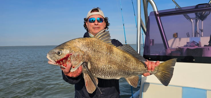 Fishing in Laguna Heights, Texas
