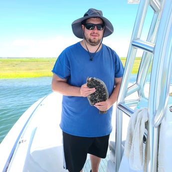 Flounder fishing in Stone Harbor, New Jersey