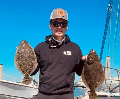Flounder fishing in Johns Island, South Carolina