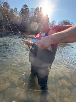 Fishing in Broken Bow, Oklahoma