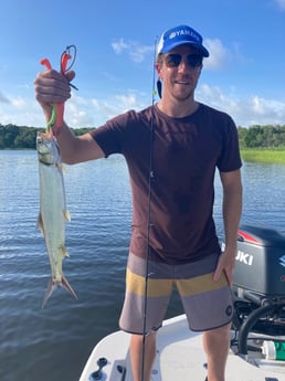 Ladyfish fishing in Wrightsville Beach, North Carolina