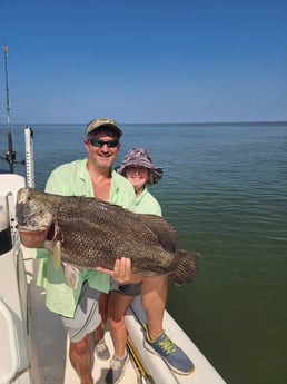 Tripletail Fishing in Boothville-Venice, Louisiana