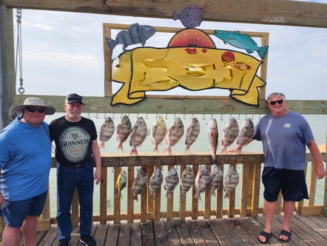 Fishing in Port Isabel, Texas