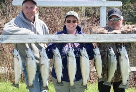 Brown Trout Fishing in Verona Beach, New York