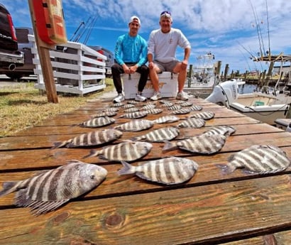 Fishing in Wanchese, North Carolina