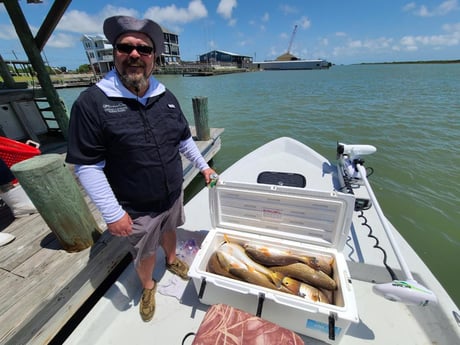 Redfish Fishing in Port O'Connor, Texas