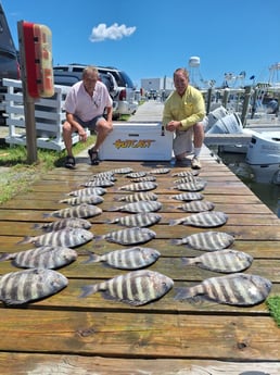 Fishing in Wanchese, North Carolina