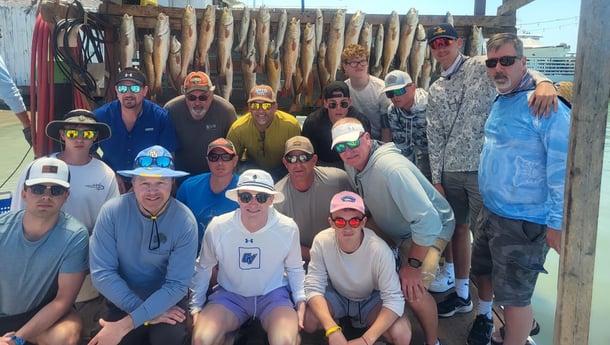 Fishing in Port Isabel, Texas