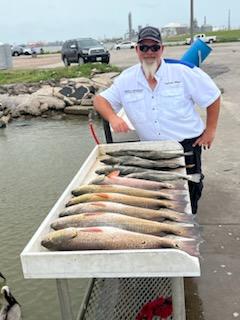 Fishing in Galveston, Texas