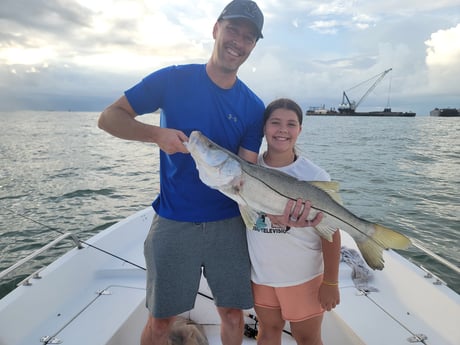 Snook fishing in Titusville, Florida