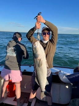 Striped Bass fishing in Montauk, New York