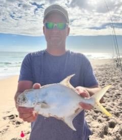 Florida Pompano Fishing in Melbourne Beach, Florida