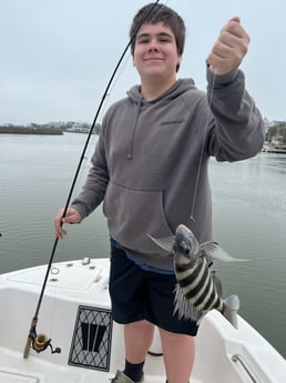 Sheepshead Fishing in Mount Pleasant, South Carolina