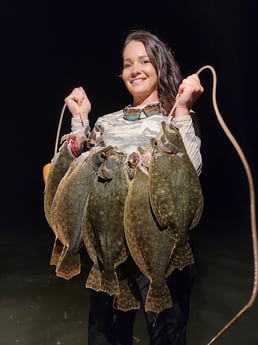 Flounder Fishing in Rio Hondo, Texas