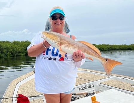Redfish fishing in Crystal River, Florida