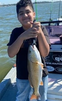 Redfish fishing in Baytown, Texas