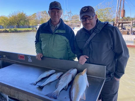 Redfish, Speckled Trout / Spotted Seatrout fishing in Texas City, Texas