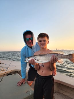 Redfish fishing in Tiki Island, Texas