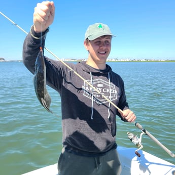 Flounder fishing in Stone Harbor, New Jersey