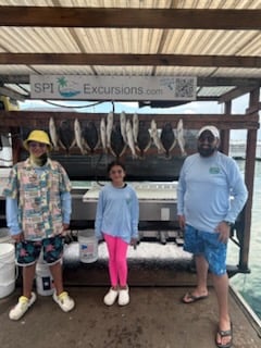 Fishing in Port Isabel, Texas
