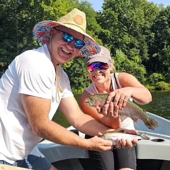 Rainbow Trout Fishing in Broken Bow, Oklahoma